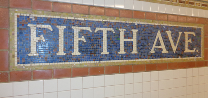 Subway Station in New York.
