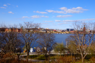 Blick auf Stockholm