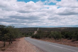 Landstrasse in Südafrika